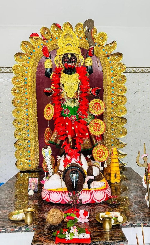 Maa Kali deity at Chatan Shiv Kali Mandir