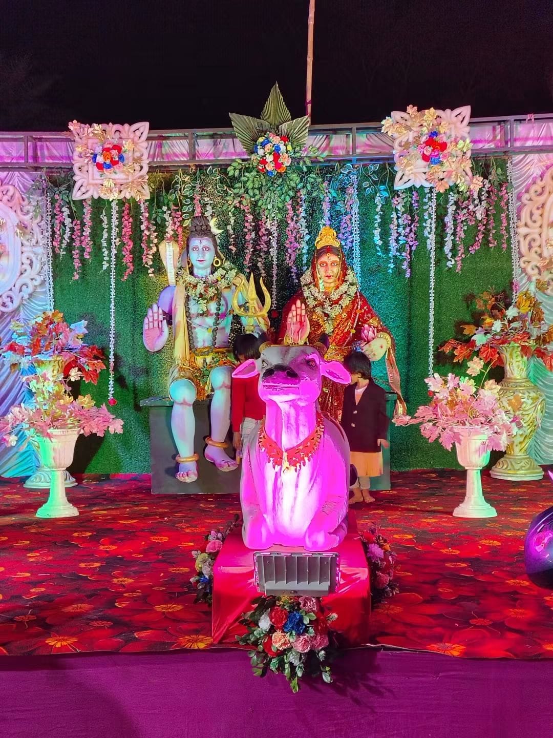 Mahashivaratri celebration at Chatan Shiv Kali Mandir